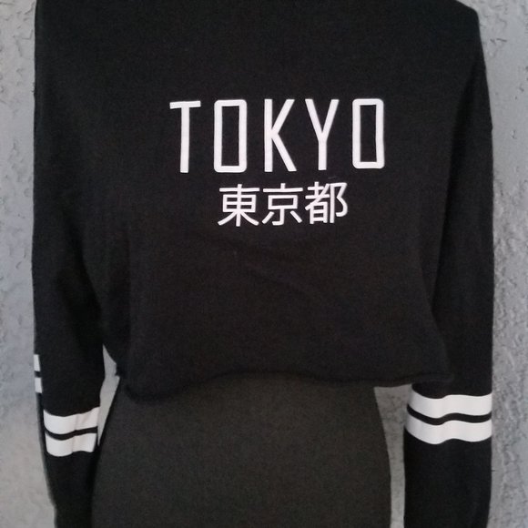 Tokyo crop sweatshirt - Picture 1 of 4